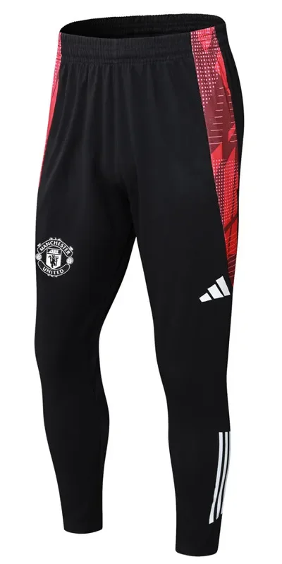 2025-26 Man Utd Black Training Long Pants (Have Pocket)