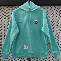 2025-26  Liverpool Light green Hoody 浅绿色(黑标加绒)