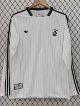 25-26 Liverpool White Casual Edition Long Sleeve Training (长袖)