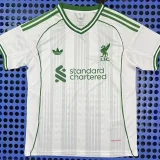 25-26 Liverpool White Green Fans Training shirts