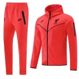 2025/26 Liverpool Orange Hoodie Jacket Tracksuit