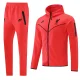 2025/26 Liverpool Orange Hoodie Jacket Tracksuit