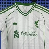 25-26 Liverpool White Green Fans Training shirts