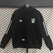 2025-26  Liverpool Black Hoody 黑色(加绒)