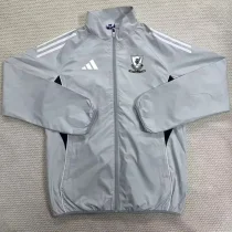 2025-26  Liverpool Gray Windbreaker (白边)