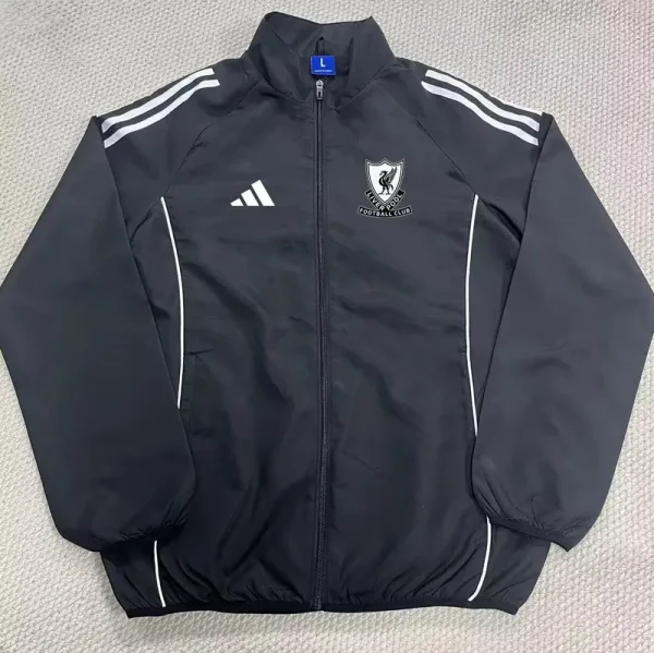 2025-26  Liverpool Black Windbreaker