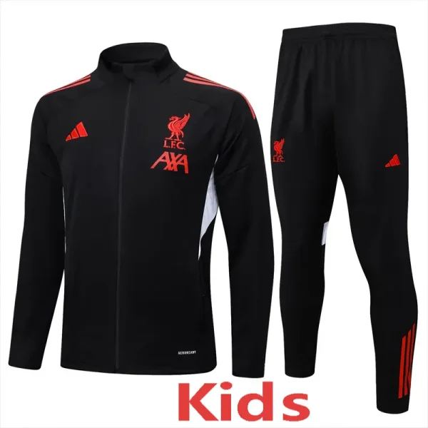 2025-26 Liverpool  Black Kids Jacket Tracksuit #E2548(童装)