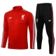 2025-26  Liverpool Red Half Pull Tracksuit #B2509(半拉链)