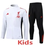 2025-26 Liverpool  White Kids Jacket Tracksuit #E2567(童装)
