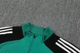 2025-26  Liverpool Green Half Pull Tracksuit (半拉链)