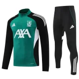 2025-26  Liverpool Green Half Pull Tracksuit (半拉链)