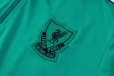 2025-26  Liverpool Green Half Pull Tracksuit #B25132(半拉链)