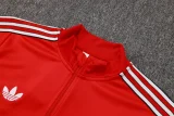 2025-26  Liverpool Red Half Pull Tracksuit #B2509(半拉链)