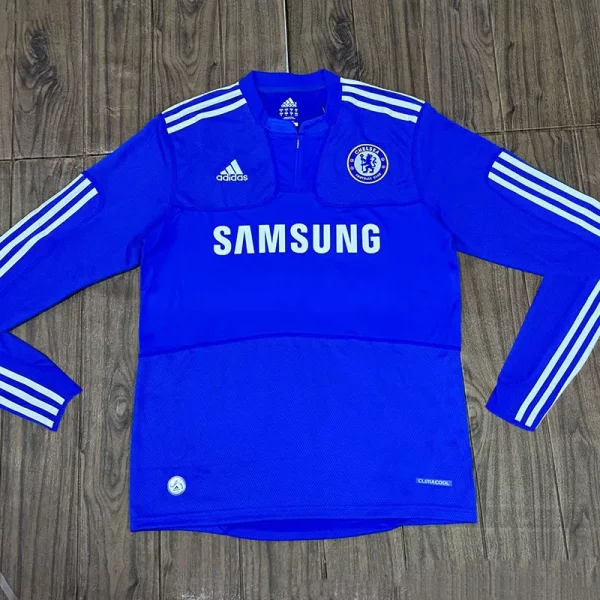 2009-2010 Chelsea Home Retro Long Sleeve Soccer Jersey (长袖)