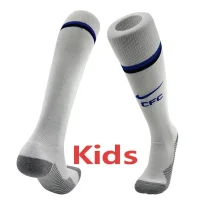 2025-26 Chelsea White Home Kids Socks(儿童)