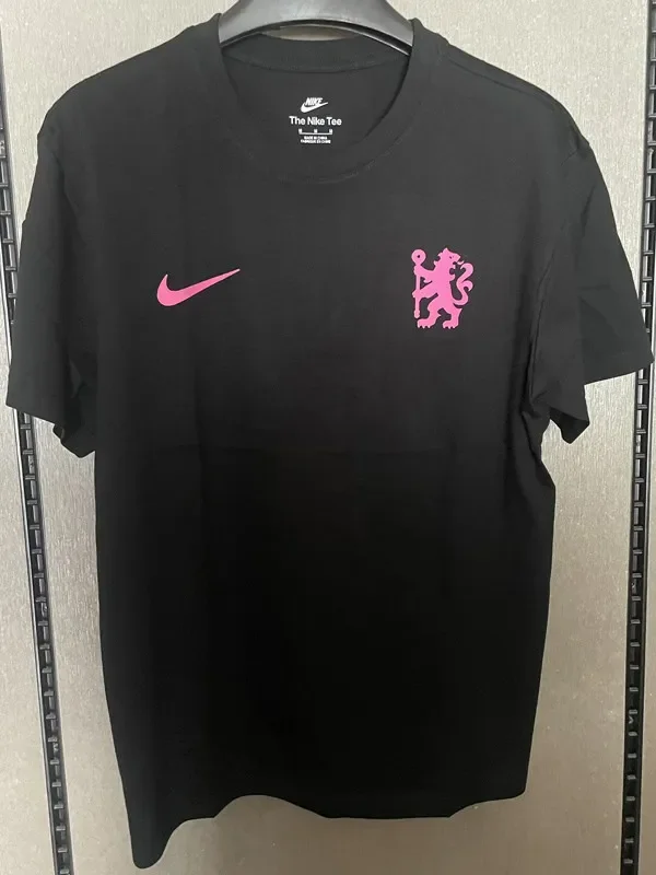 2025-26 Chelsea Black High Quality Casual T-Shirt #圆领