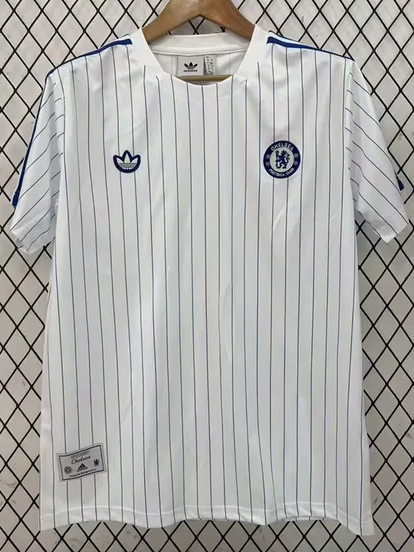 2025-26 Chelsea White Casual Edition Fans Training shirts