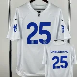 2025-26 Chelsea #25 Casual Edition White NFL Jersey