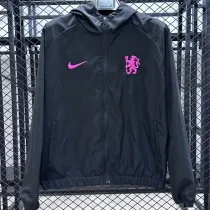 2025/26 Chelsea Black Windbreaker