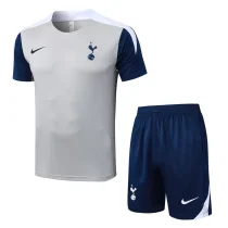 2025-26 Tottenham Hotspur Light gray Training Short Suit #D25221