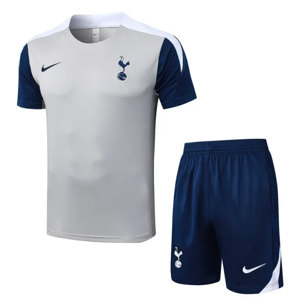 2025-26 Tottenham Hotspur Light gray Training Short Suit #D25221