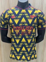 2025-26 Arsenal Blue Yellow Special Edition Player Version Soccer Jersey