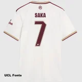 2025-26 Arsenal Third 1:1 Fans Soccer Jersey