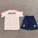 2025-26 Arsenal  White Casual Edition Kids Baseball Jersey