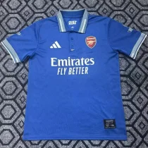 2025-26 Arsenal Blue Polo Short Sleeve