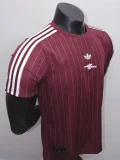 2025-26 Arsenal Brown Red Casual Edition Player Version Training shirts