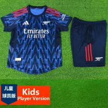 2025-26 Arsenal Away Kids Player Version Soccer Jersey (球员童装)
