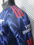 2025-26 Arsenal Away Long Sleeve Player Version Soccer Jersey (长袖球员)