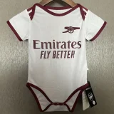 2025-26 Arsenal  White Baby Infant Crawl Suit
