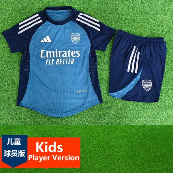 2025-26 Arsenal Blue Kids Player Version Training (球员童装)