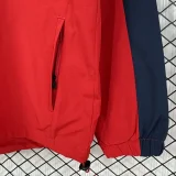 25-26 Arsenal Red Retro Windbreaker