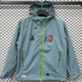25-26 Arsenal Green Outdoor Jackets #Y014冲锋衣