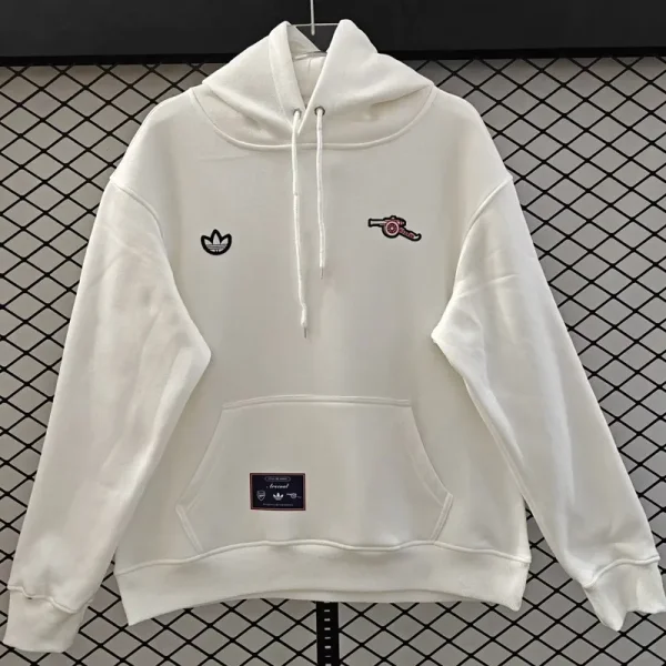 25-26 Arsenal White Hoody 白色(加绒)