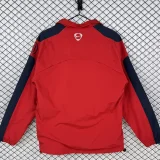 25-26 Arsenal Red Retro Windbreaker