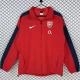25-26 Arsenal Red Retro Windbreaker
