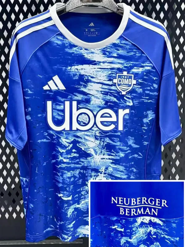 2025-26 Como Home Fans Soccer Jersey