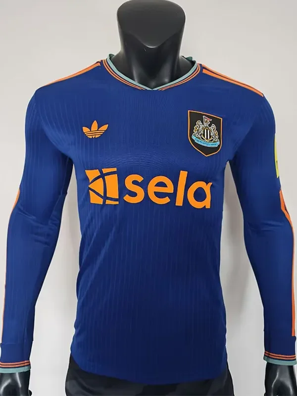 2025-26 Newcastle Third Long Sleeve Player Version Soccer Jersey (长袖球员)