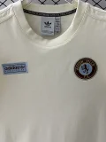 2025-26 Aston Villa Beige Casual T-Shirt