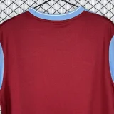 2009-2010 Aston Villa Home Retro Soccer Jersey