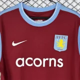 2009-2010 Aston Villa Home Retro Soccer Jersey