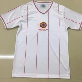 1982 Aston Villa White Retro Soccer Jersey