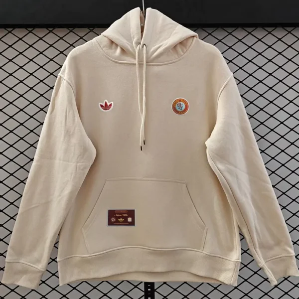 2025-26 Aston Villa Khaki Hoody 卡其色(加绒)