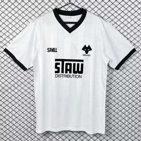 1986-1987 Wolves Away Retro Soccer Jersey