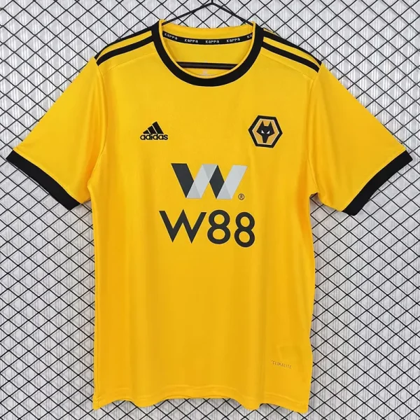 2018-2019 Wolves Home Retro Soccer Jersey
