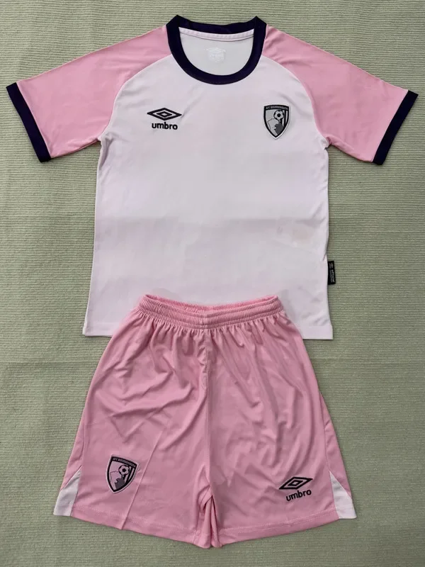 25-26 Bournemouth Third Kids Soccer Jersey