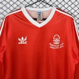 1977-1980 Nottingham Forest Home Long Sleeve Retro Soccer Jersey (长袖)